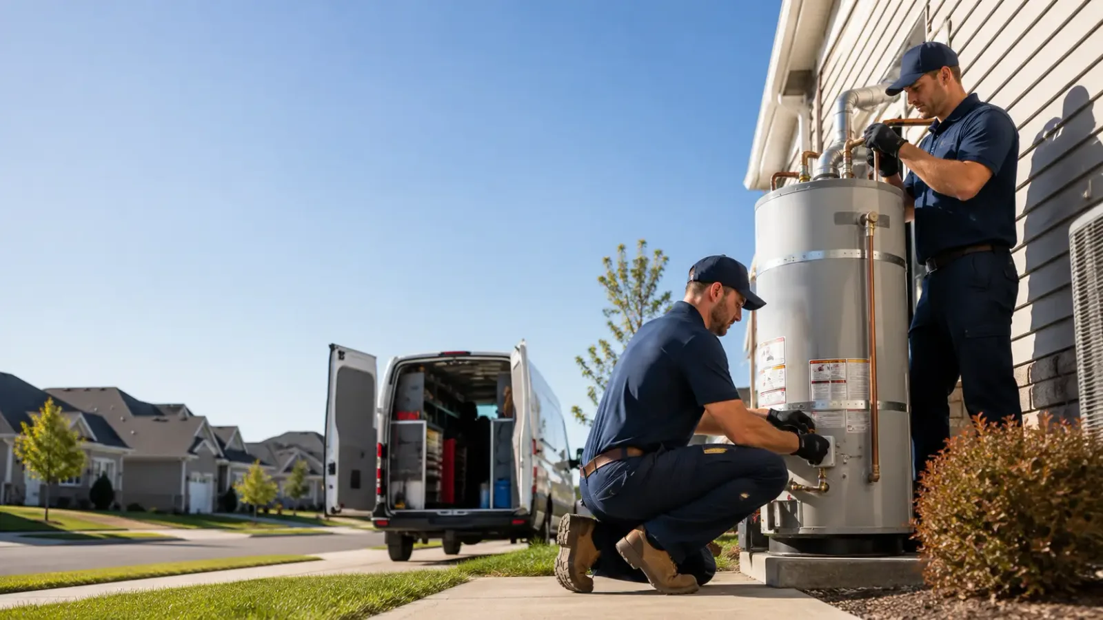 Water Heater Installation in Camden, OH